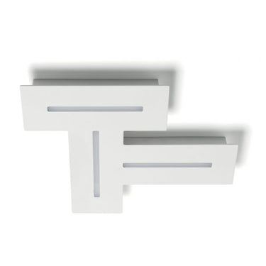 Maze plafoniera 24w 620lm 3000k ip20 Vivida international Lampade da soffitto